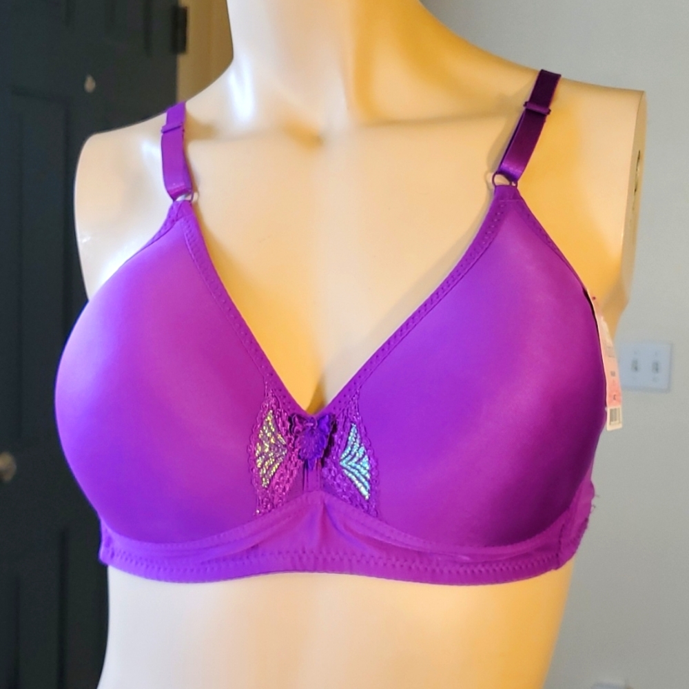 NWT Purple C- Cup Padded Bra